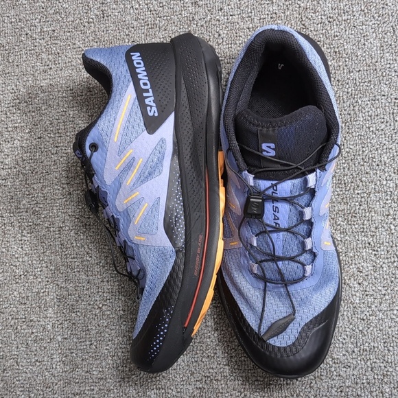 Salomon Pulsar Trail-Running Shoes Size 10 in Velvet Morning / Black - Picture 8 of 16